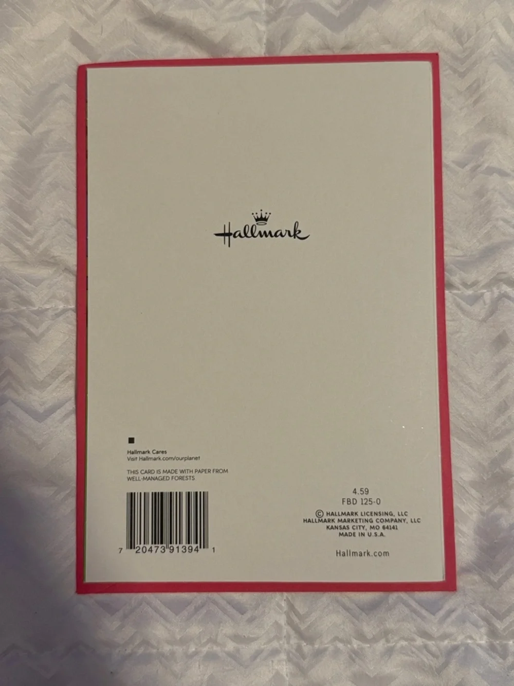 Hallmark brand new